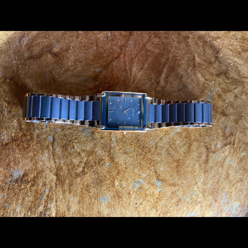 Belair Vintage watch .  Diamond at 12 o’clock .